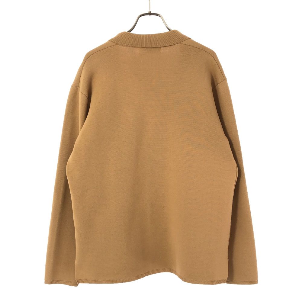 フォーティーワンエディフィス ニット テーラードジャケット S ベージュ 417EDIFICE メンズ