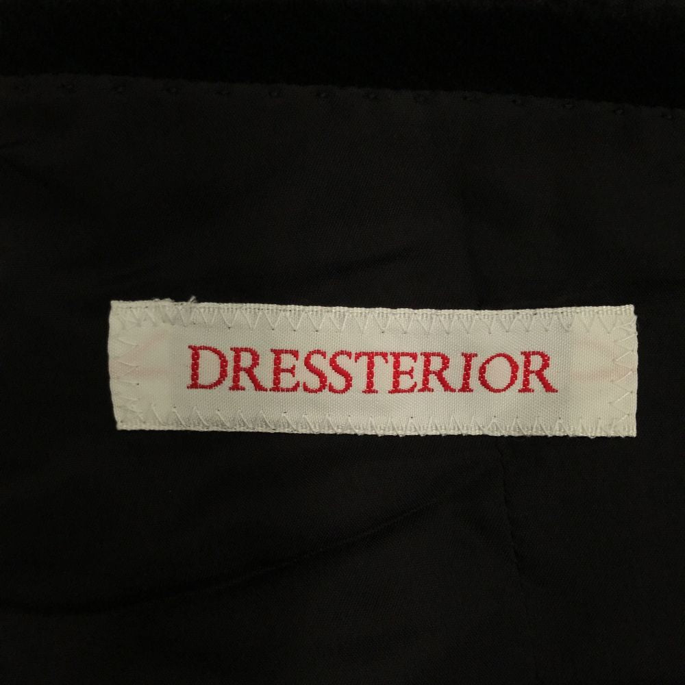 ドレステリア 日本製 長袖 テーラードジャケット 50 ブラック DRESSTERIOR メンズ