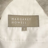 マーガレットハウエル 日本製 リネン 長袖 ジャケット 2 ブラウン系 MARGARET HOWELL レディース