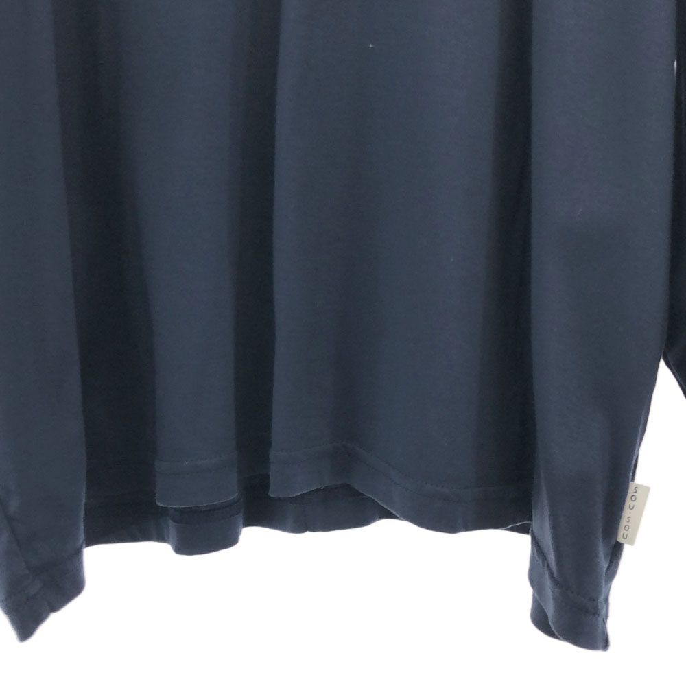 SOU・SOU ソウソウ 日本製 長袖 Vネック カットソー ネイビー レディース