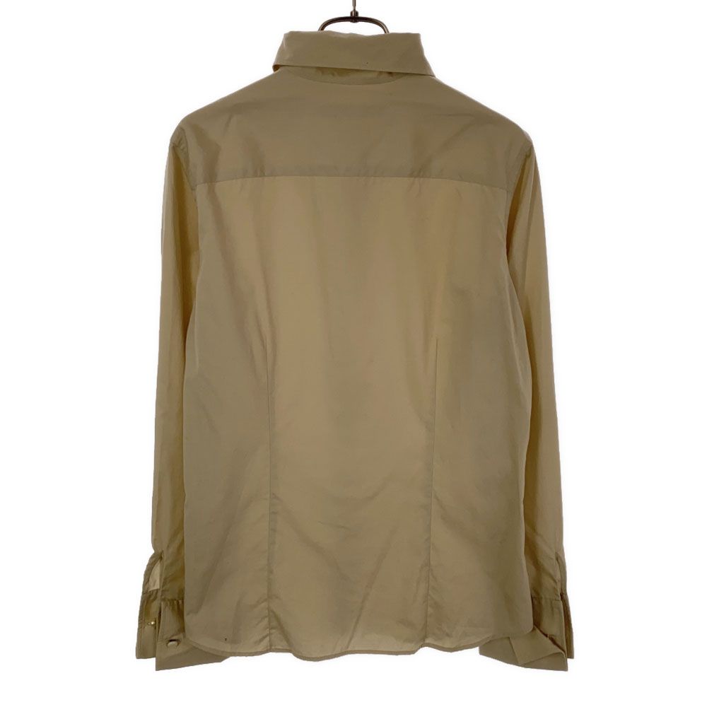 ラルフローレン 日本製 長袖 コットンシャツ 11 ベージュ RALPH LAUREN レディース