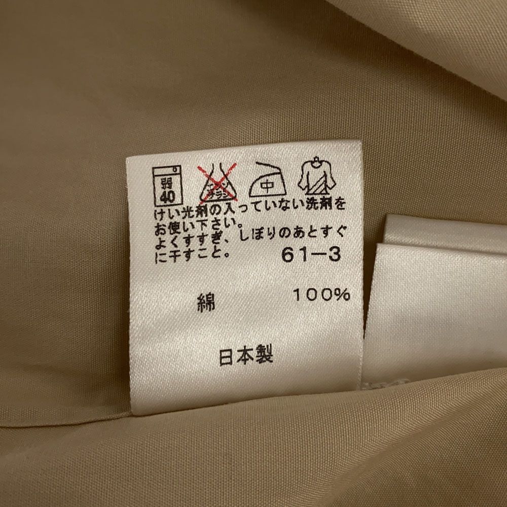 ラルフローレン 日本製 長袖 コットンシャツ 11 ベージュ RALPH LAUREN レディース