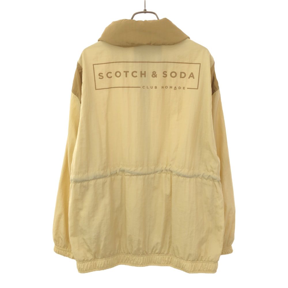 スコッチアンドソーダ 長袖 ナイロンジャケット S ベージュ系 SCOTCH&SODA ジャンパー メンズ