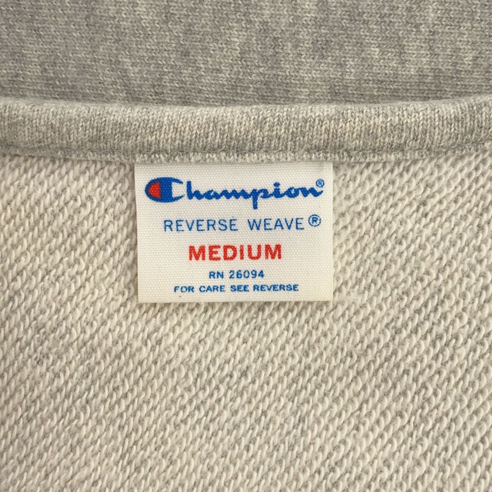 チャンピオン REVERSE WEAVE 7分袖 スウェット 膝丈ワンピース M ライトグレー Champion レディース