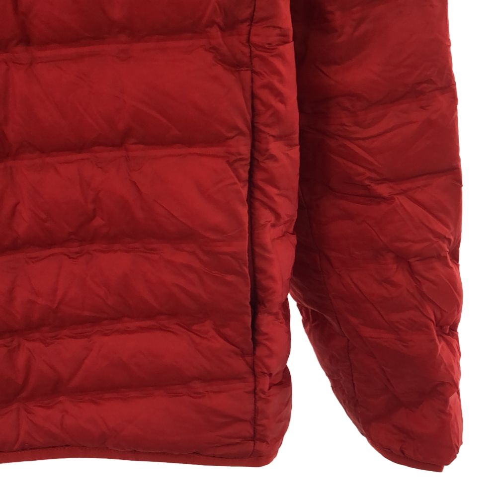 UNIQLO ユニクロ シームレス ダウンジャケット L レッド メンズ