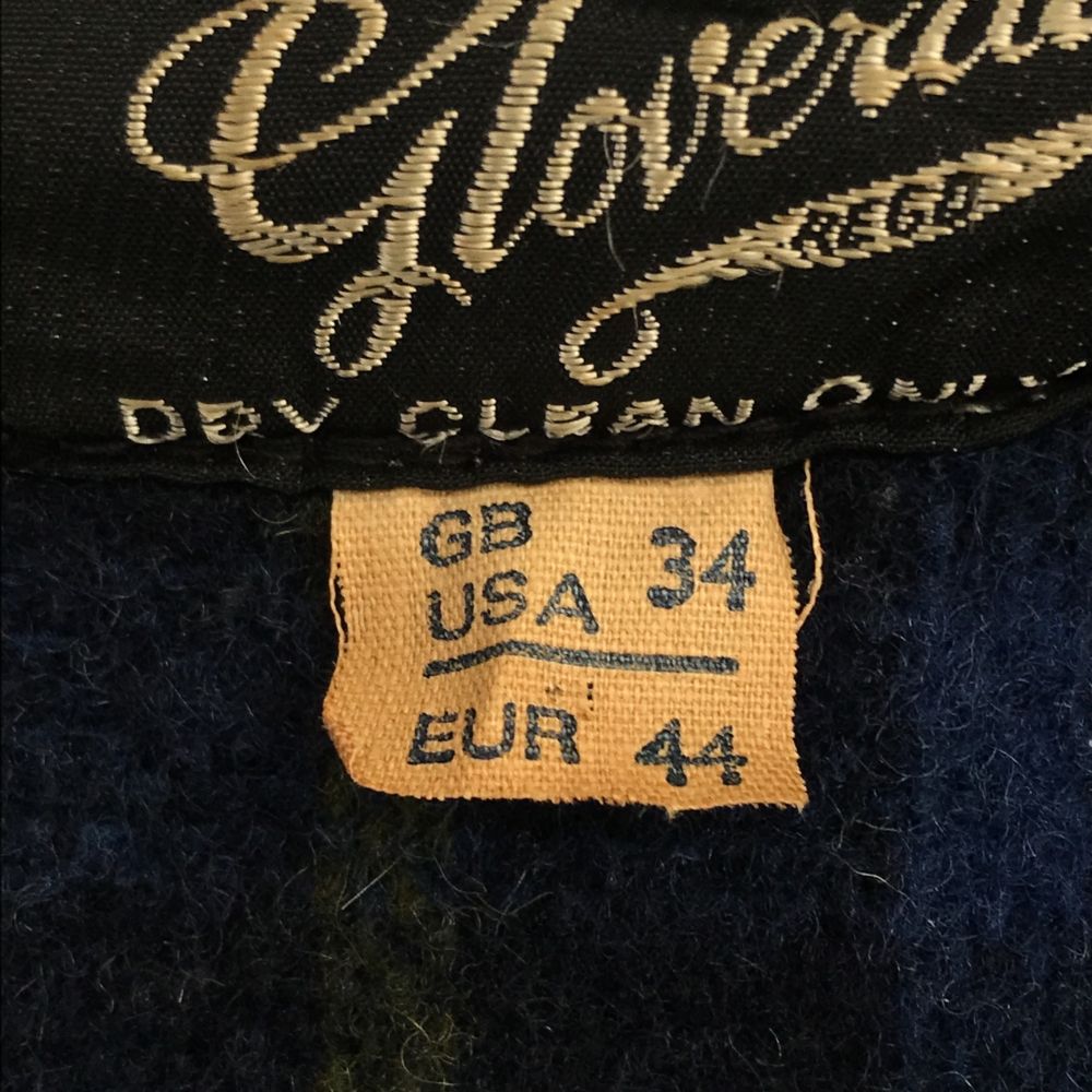 Gloverall グローバーオール イギリス製 ダッフルコート USA34 ネイビー レディース