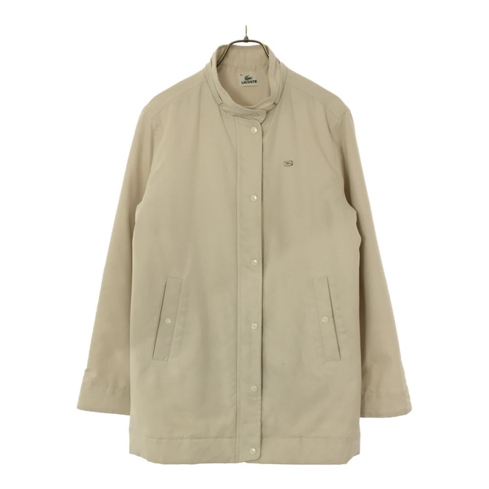 LACOSTE ラコステ 中綿 スタンドカラー ジャケット 40 ベージュ系 レディース