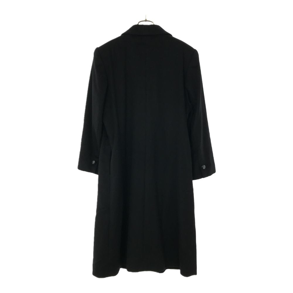 日本製 カシミヤ ウールコート ブラック レディース