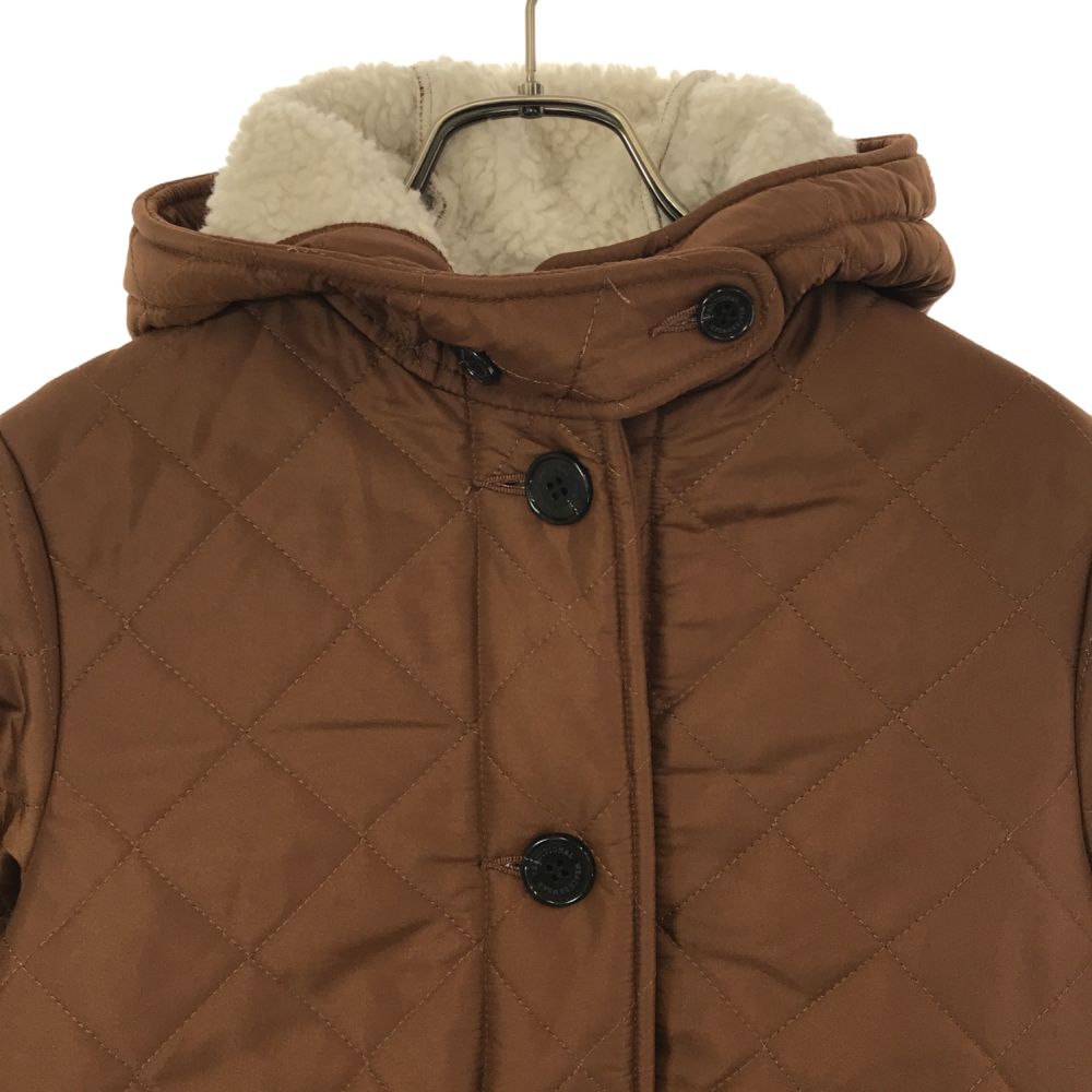 Traditional Weatherwear トラディショナルウェザーウェア 裏ボア キルティングコート 36 ブラウン CUMBERNAULD GLASGOW レディース