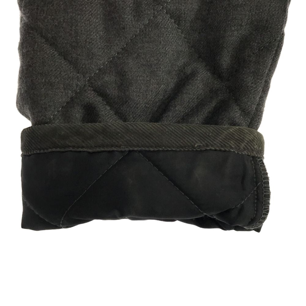 Traditional Weatherwear トラディショナルウェザーウェア ウール キルティングコート 34 グレー 中綿 レディース