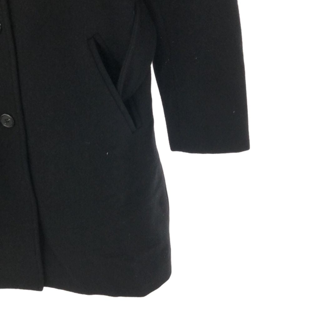 Brooks Brothers ブルックスブラザーズ ウールブレンド チェスターコート 7 ブラック レディース