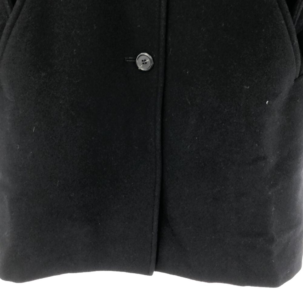 Brooks Brothers ブルックスブラザーズ ウールブレンド チェスターコート 7 ブラック レディース