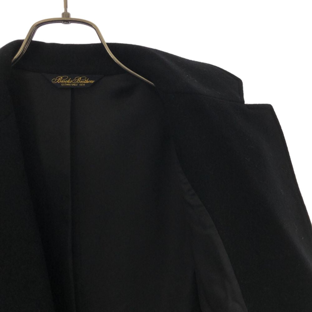 Brooks Brothers ブルックスブラザーズ ウールブレンド チェスターコート 7 ブラック レディース