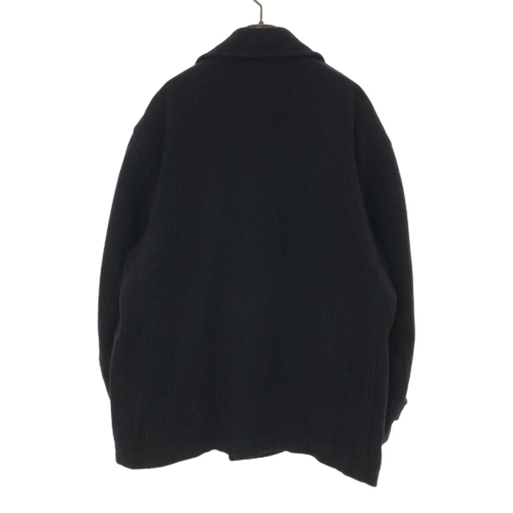 CHAPS RALPH LAUREN チャップスラルフローレン 80s ウールブレンド ピーコート L ネイビー系 オールド ヴィンテージ メンズ