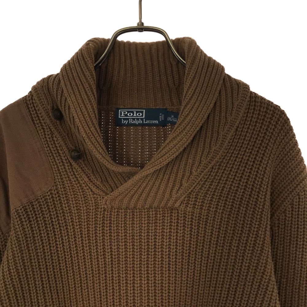 ポロバイラルフローレン 長袖 セーター M ブラウン Polo by Ralph Lauren ニット メンズ