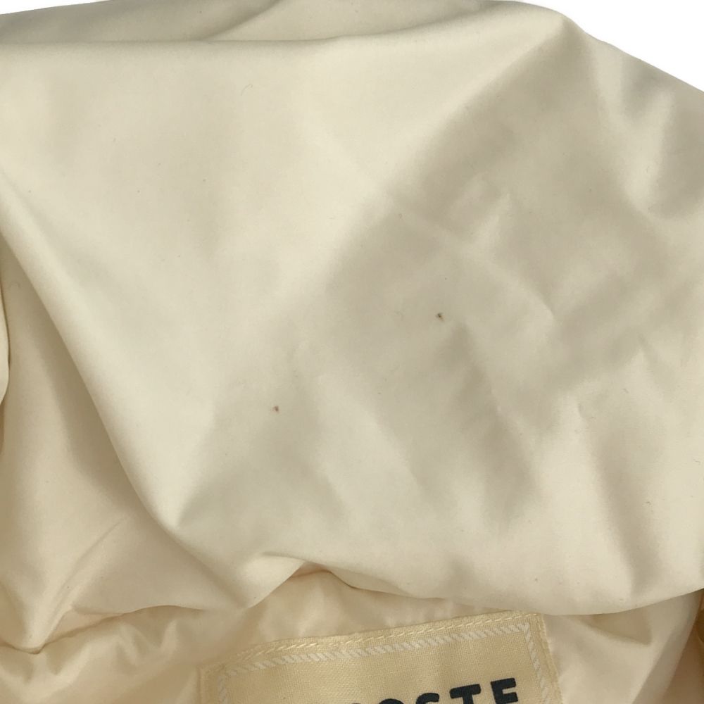 ラコステ ダウンジャケット 38 ホワイト系 LACOSTE レディース