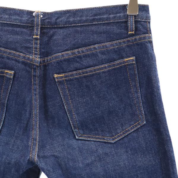 A.P.C. アーペーセー ストレートデニムパンツ w26 ボタンフライ ジーパン レディース