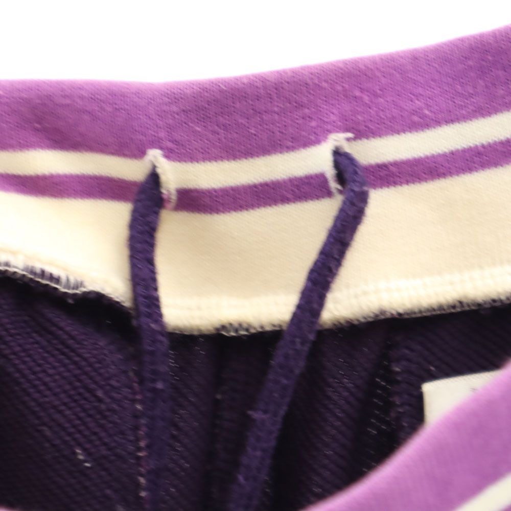 アディダス トレーニング ブーツカット スウェットパンツ L パープル系 adidas レディース