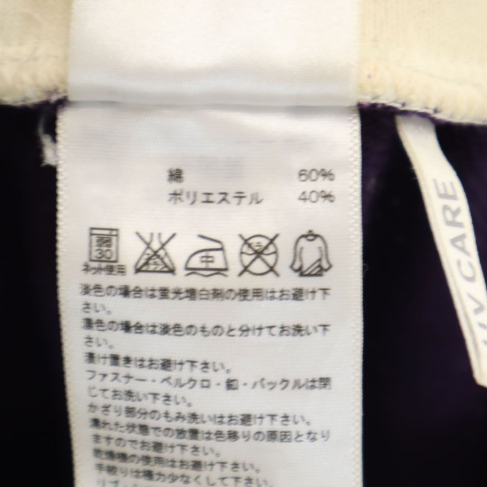 アディダス トレーニング ブーツカット スウェットパンツ L パープル系 adidas レディース