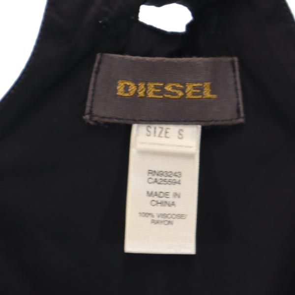 ディーゼル キャミワンピース S ブラック DIESEL レディース