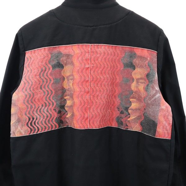 NOUDO ノウド 日本製 ステンカラーコート  黒 裏ハーフボア メンズ