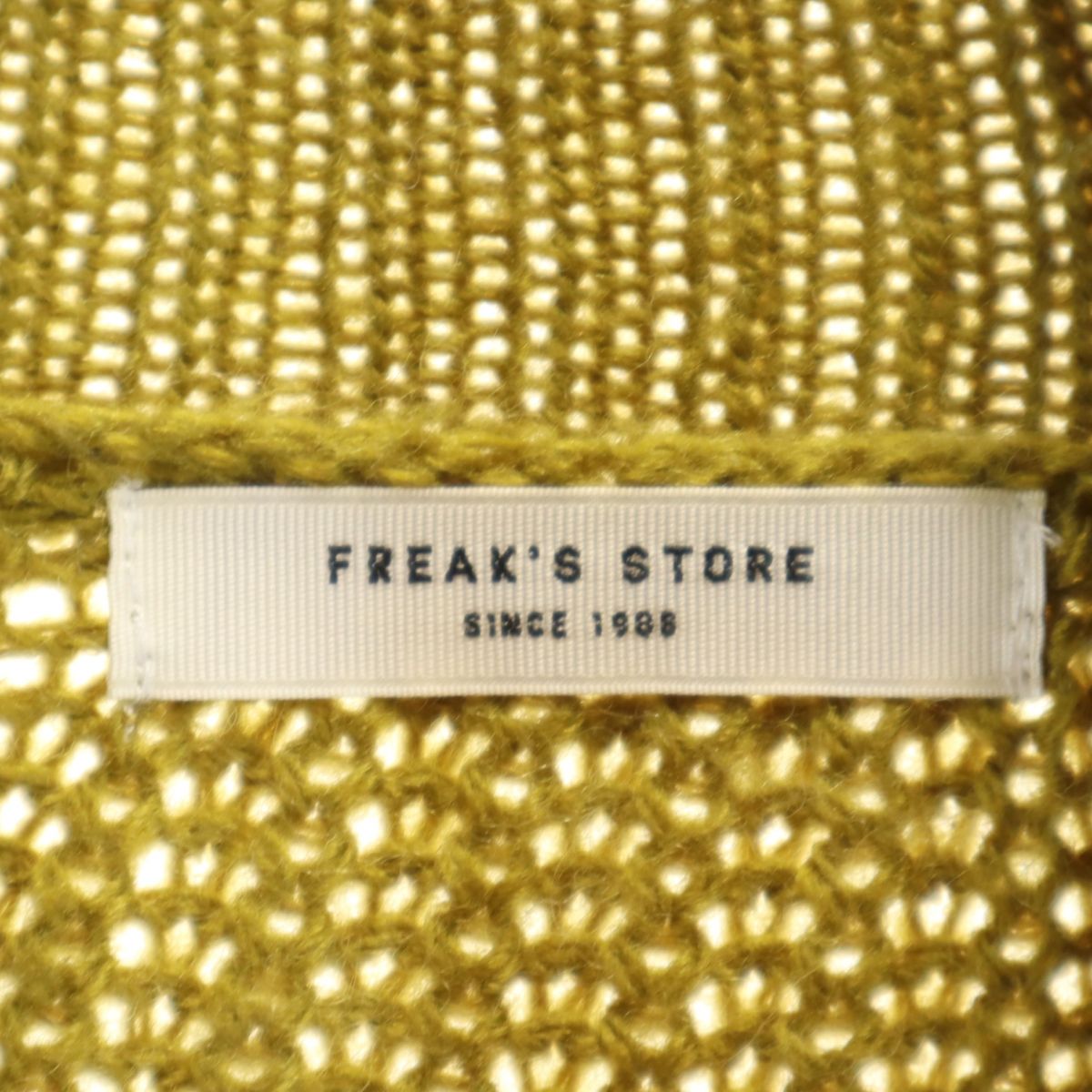 フリークスストア ウールブレンド 長袖 タートルネック ニット ロングワンピース F グリーン系 FREAK'S STORE レディース