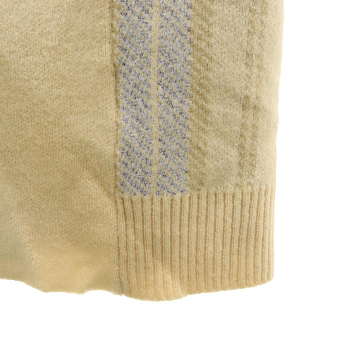 未使用 FIKA 長袖 ニット ロング カーディガン M アイボリー レディース