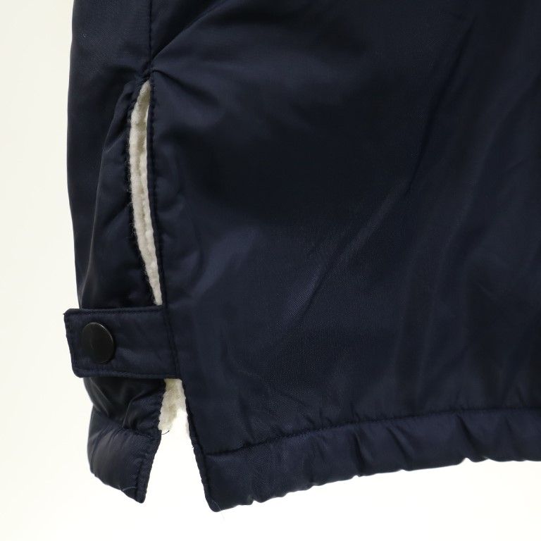 J League Jリーグ 裏ボア ベンチコート ネイビー メンズ