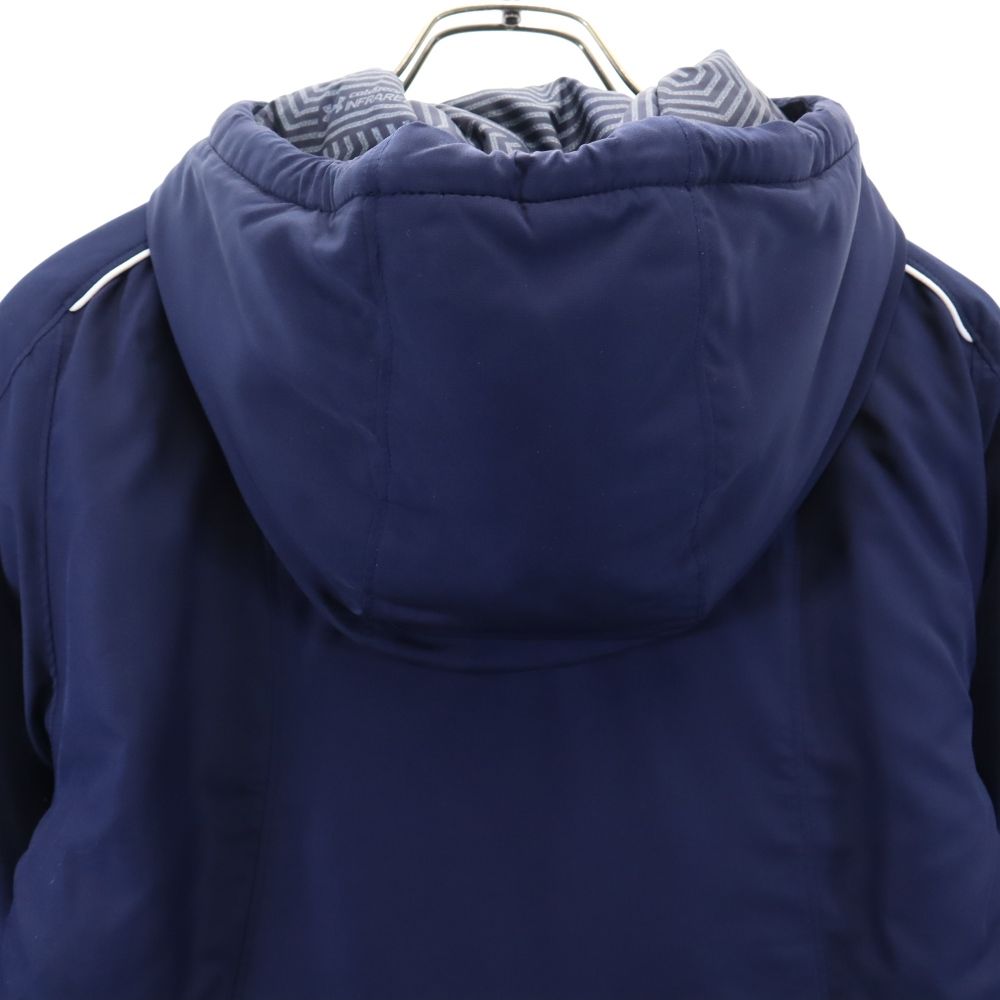 アンダーアーマー COLDGEAR トレーニング 中綿 ベンチコート MD ネイビー UNDER ARMOUR フード メンズ
