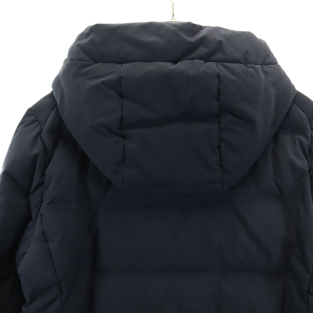 UNIQLO ユニクロ 長袖 シームレスダウンショート コート L ネイビー系 レディース