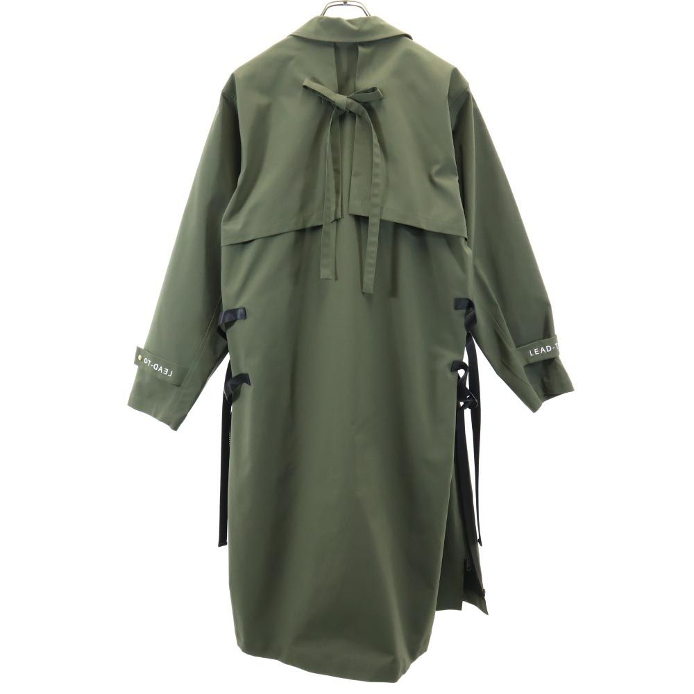 Herencia ヘレンチア 長袖 コート 38 グリーン系 レディース