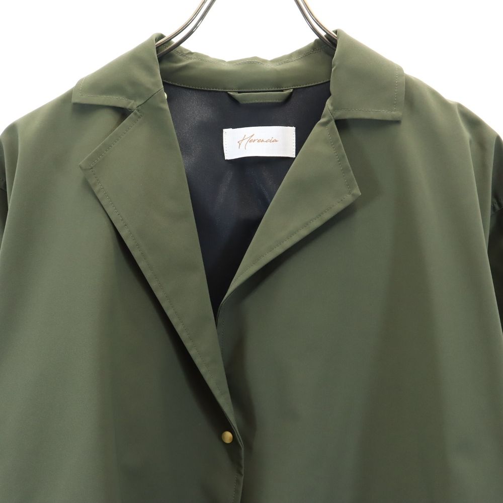 Herencia ヘレンチア 長袖 コート 38 グリーン系 レディース