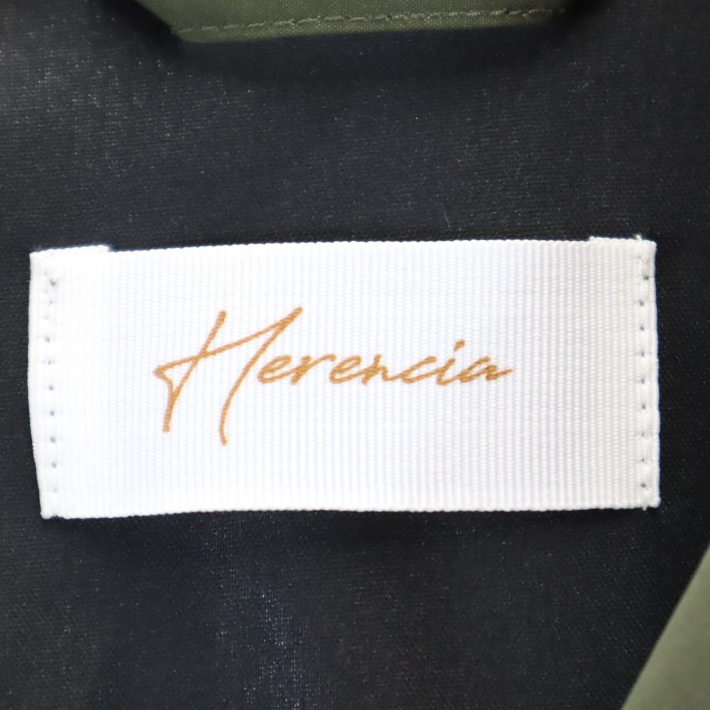 Herencia ヘレンチア 長袖 コート 38 グリーン系 レディース