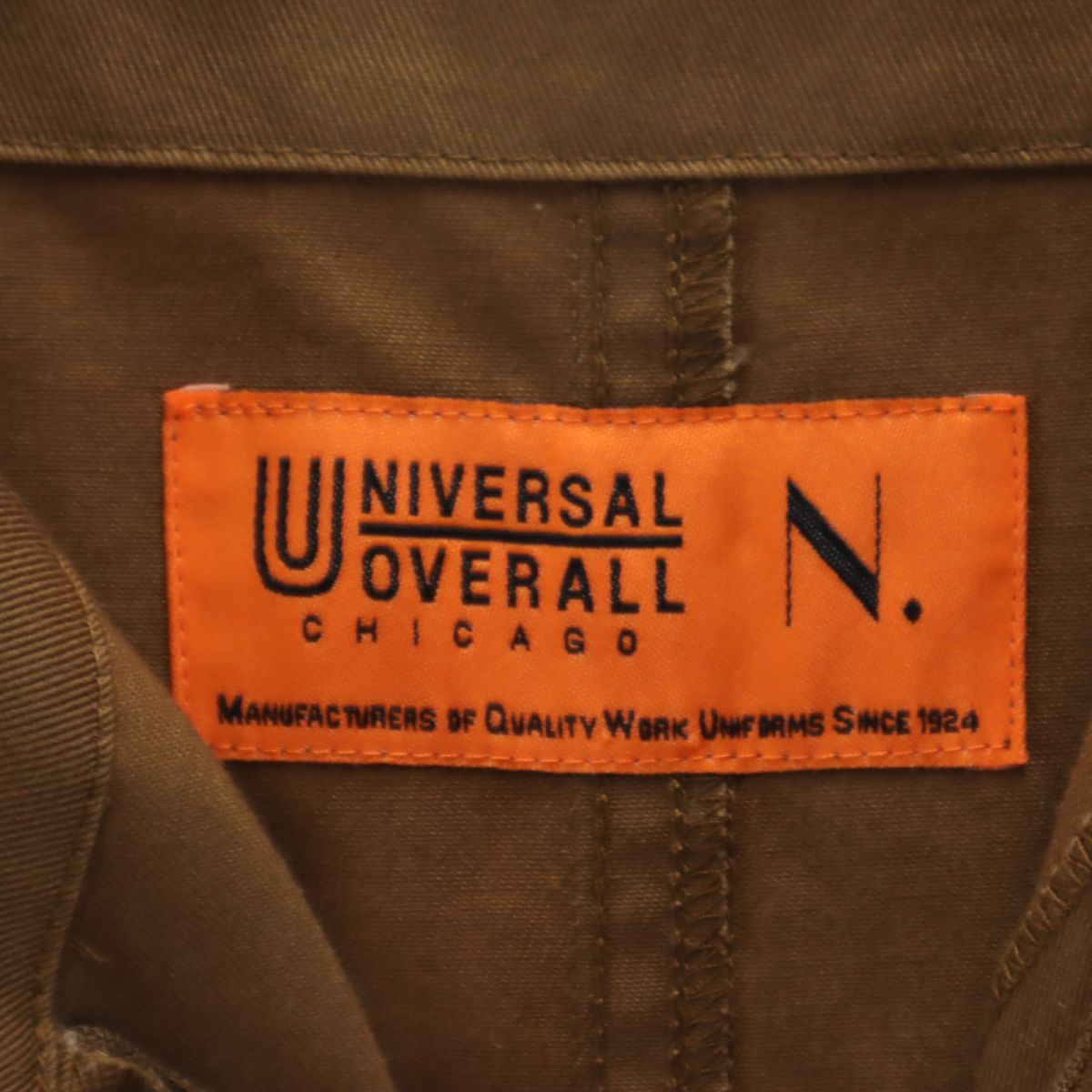 UNIVERSAL OVERALL ユニバーサルオーバーオール ジャンパースカート M ブラウン系 ワンピース レディース