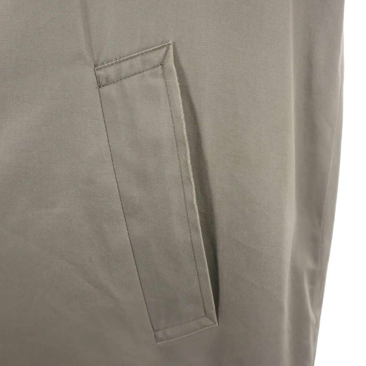 Calvin klein カルバンクライン 日本製 ライナー付き ステンカラーコート L ベージュ系 メンズ