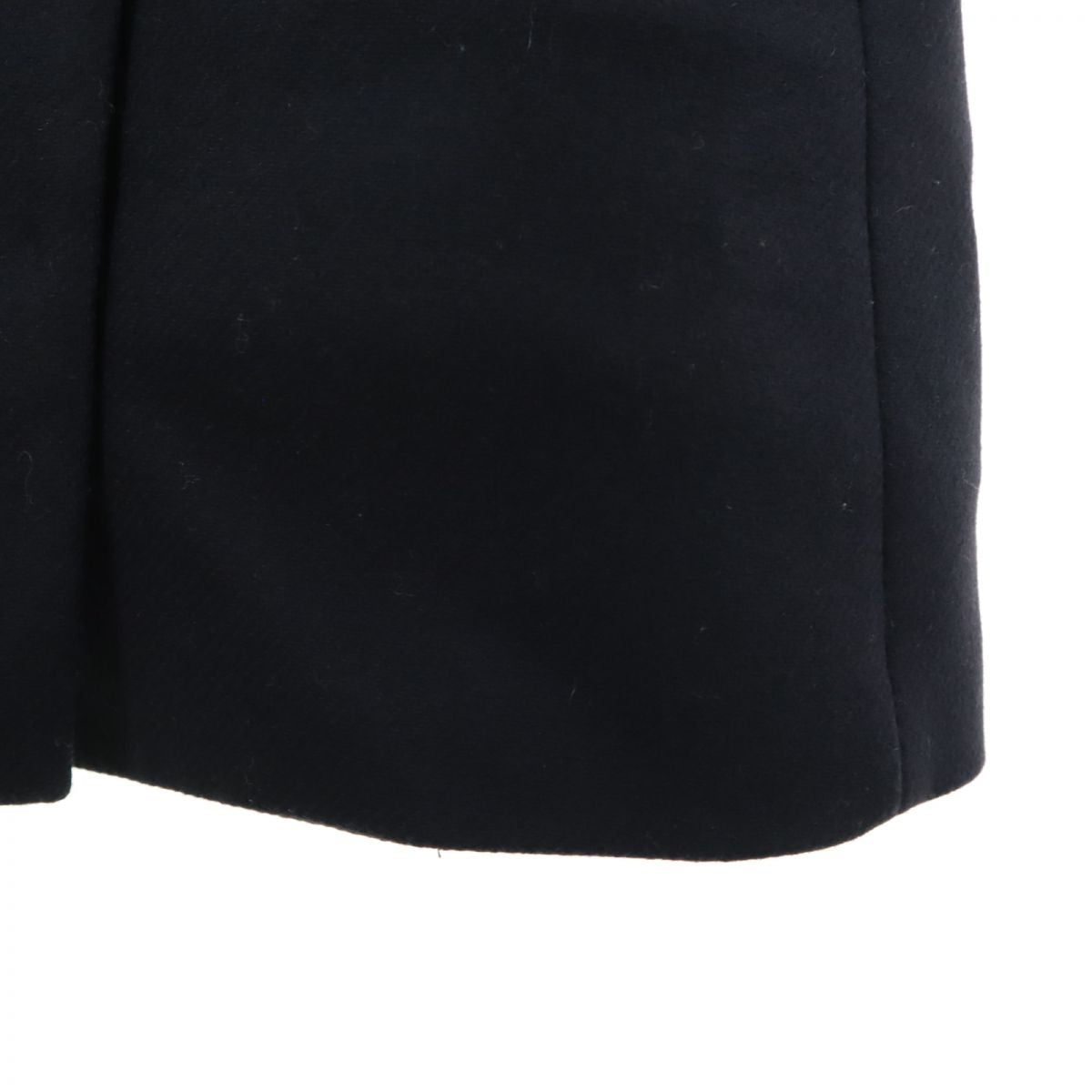 theory セオリー 長袖 ウールコート P ブラック系 レディース