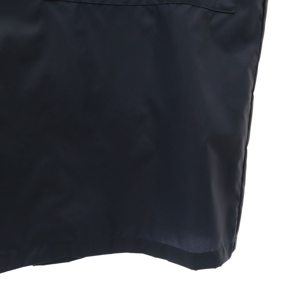 yoshio kubo ヨシオクボ バックプリント コート 1 ネイビー フード メンズ