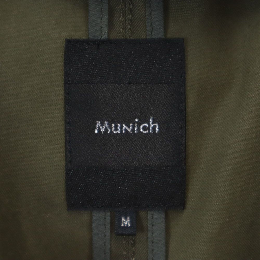 Munich ミューニック 日本製 コート M カーキ レディース