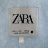 ザラ ノースリーブ デニム ミニワンピース L ウォッシャブルー ZARA レディース