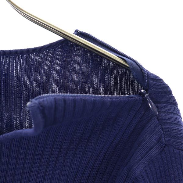 ミラオーウェン フレア袖 長袖 フレアスリーブ ワンピース 0 ネイビー Mila Owen レディース