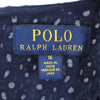 ポロラルフローレン 総刺繍 半袖 フリル袖 総刺繍 ワンピース 16 ネイビー POLO RALPH LAUREN キッズ