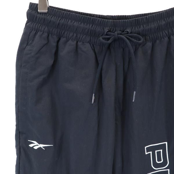 Reebok リーボック 未使用 トレーニング ナイロンパンツ XS 黒 スポーツ 裏メッシュ地 メンズ