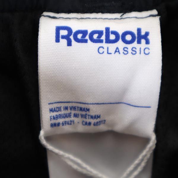 Reebok リーボック 未使用 トレーニング ナイロンパンツ XS 黒 スポーツ 裏メッシュ地 メンズ