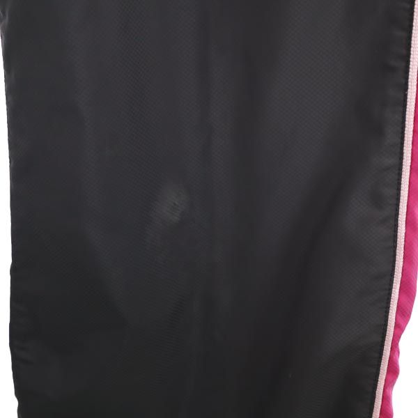 ナイキ トレーニング ロングパンツ S グレー×ピンク NIKE スポーツ ウインドパンツ レディース