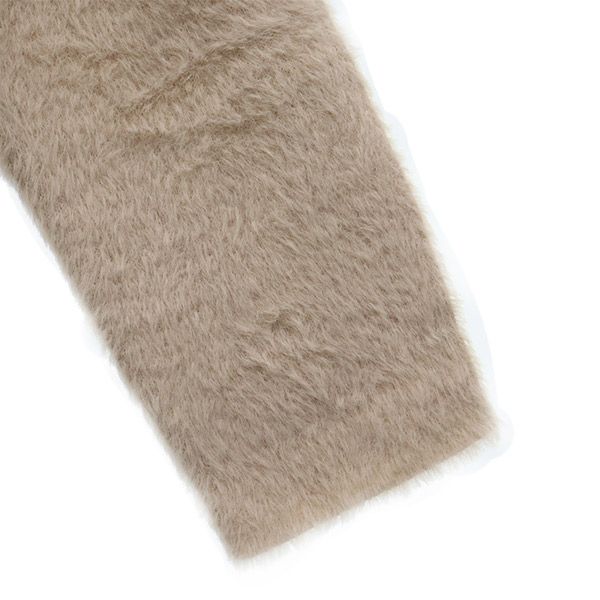 未使用 AMAIL アマイル 長袖 タートルネック シャギーニット セーター F ベージュ レディース