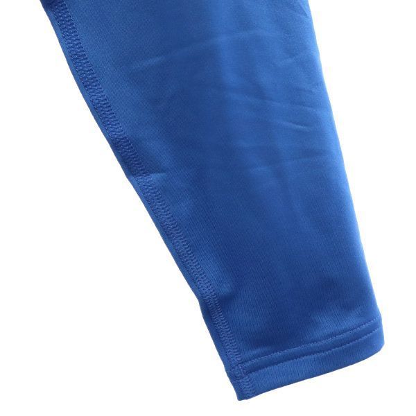 アンダーアーマー ワンポイントロゴプリント トレーニング 長袖 アンダー ウェア MD ブルー UNDER ARMOUR スポーツ メンズ