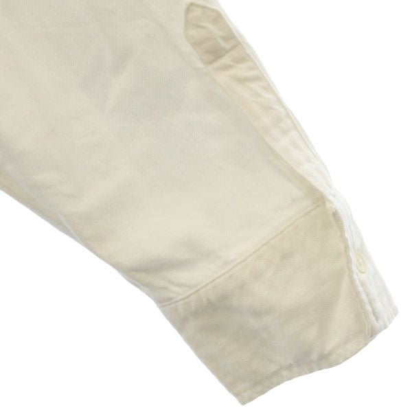 LEVI'S MADE&CRAFTED リーバイスメイドアンドクラフテッド 長袖 デニムシャツ M ホワイト レディース