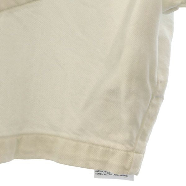 LEVI'S MADE&CRAFTED リーバイスメイドアンドクラフテッド 長袖 デニムシャツ M ホワイト レディース