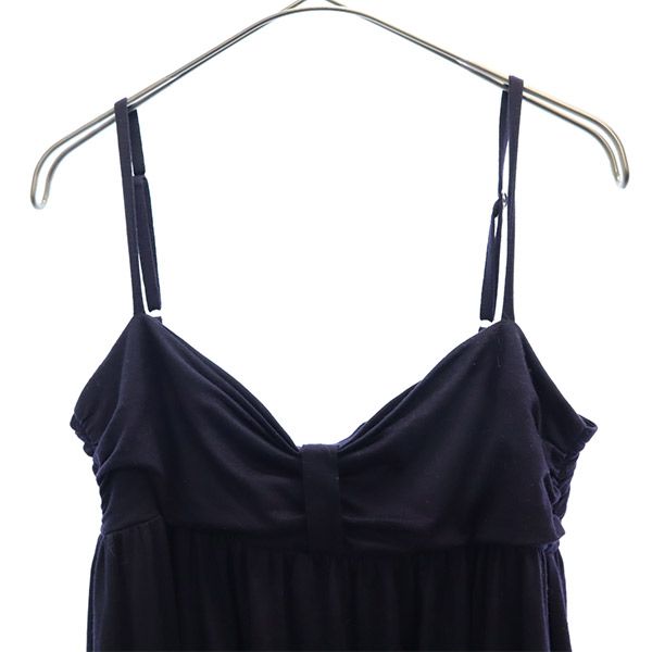 ポールアンドジョーシスター キャミワンピース 38 ネイビー Paul & Joe Sister レディース