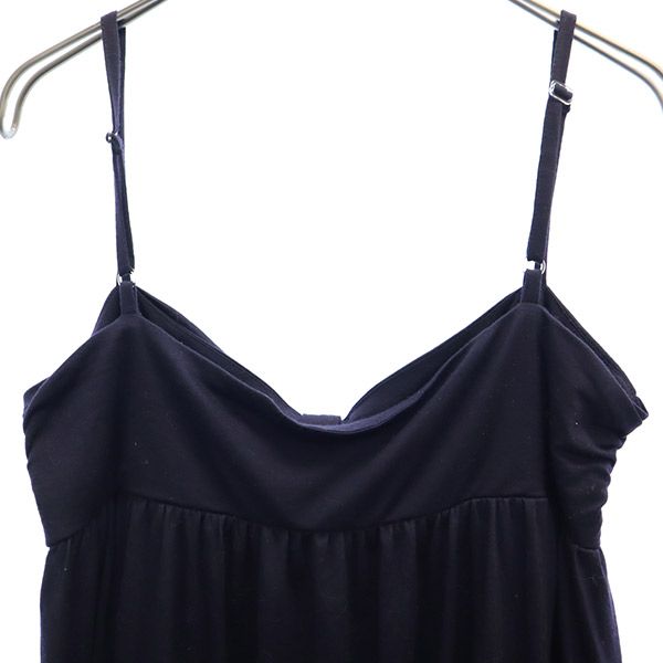 ポールアンドジョーシスター キャミワンピース 38 ネイビー Paul & Joe Sister レディース